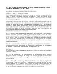 LEY NO 36 PORTE Y TENENCIA DE ARMAS DE FUEGO.docx