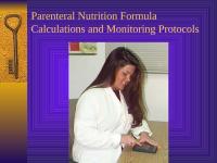 Parenteral Nutrition Calculations.ppt