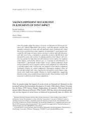 VALENCE-DEPENDENT SELF-SCRUTINY IN JUDGMENTS OF EVENT IMPACT..pdf