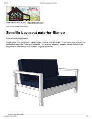 Sencillo Loveseat exterior Blanco.pdf