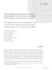 ProjetoPedagogicoProgramaGraduacaoNutricaoUFBA_Amparoetal2005.PDF