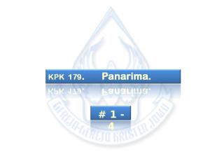 KPK 179. Panarima..ppt